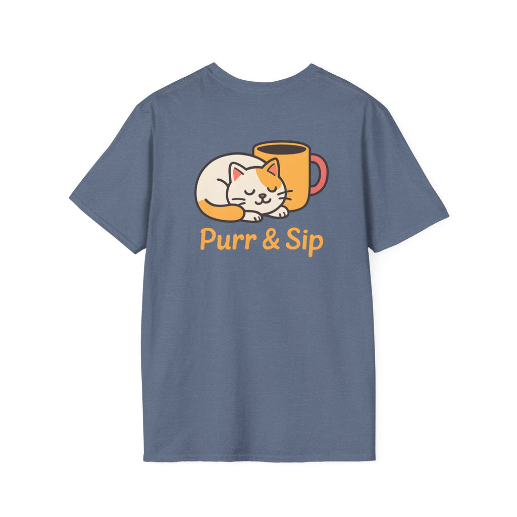 Purr and Sip Logo T-Shirt