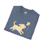 Dog Chasing Butterfly T-Shirt