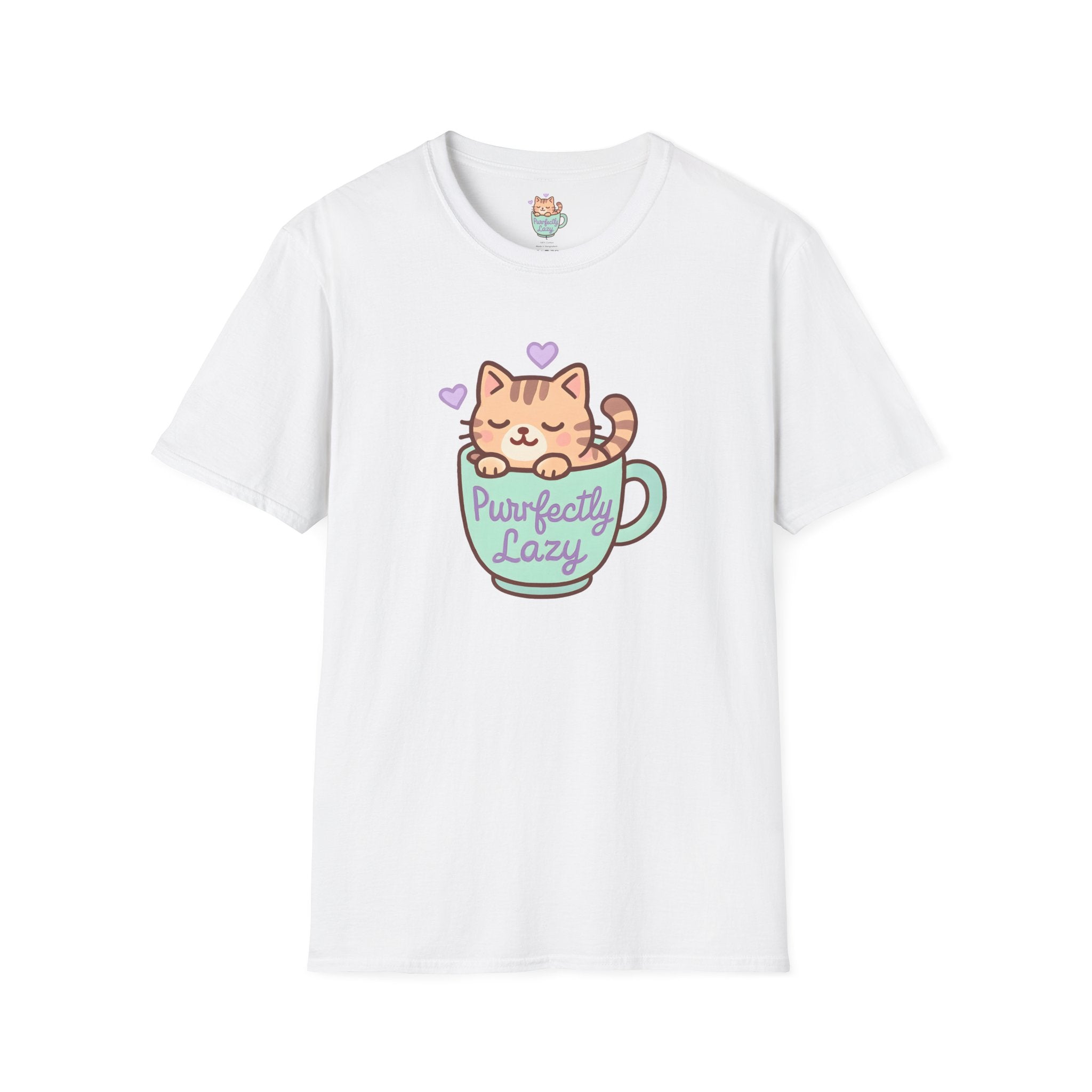 Perfectly Lazy Cat T-Shirt