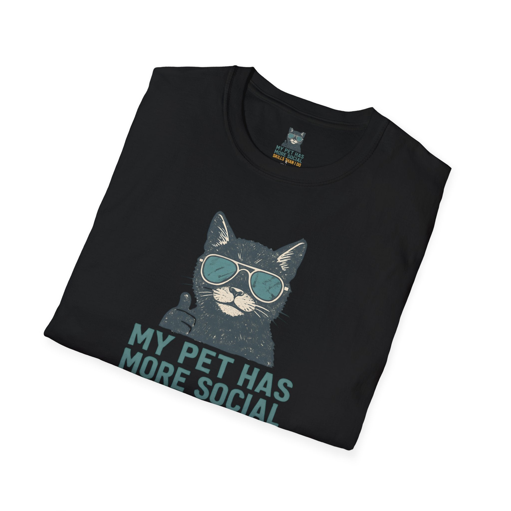 Cool Cat With Sunglasses T-Shirt