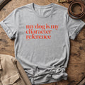 References Unisex tee in Athletic Heather