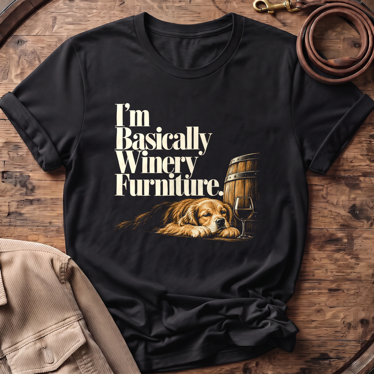 Furniture Unisex tee in Black