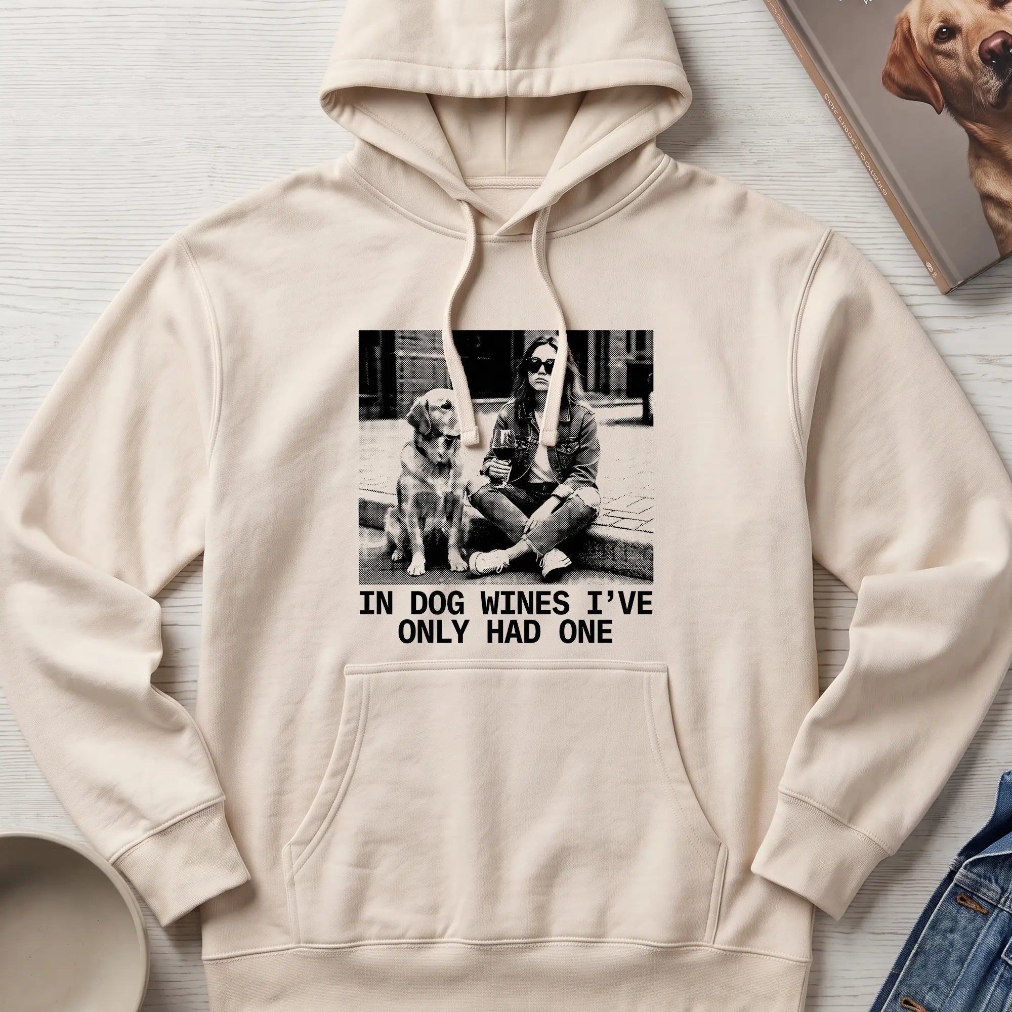Dog Wine Mentality | Hoodie - The Nose Knows