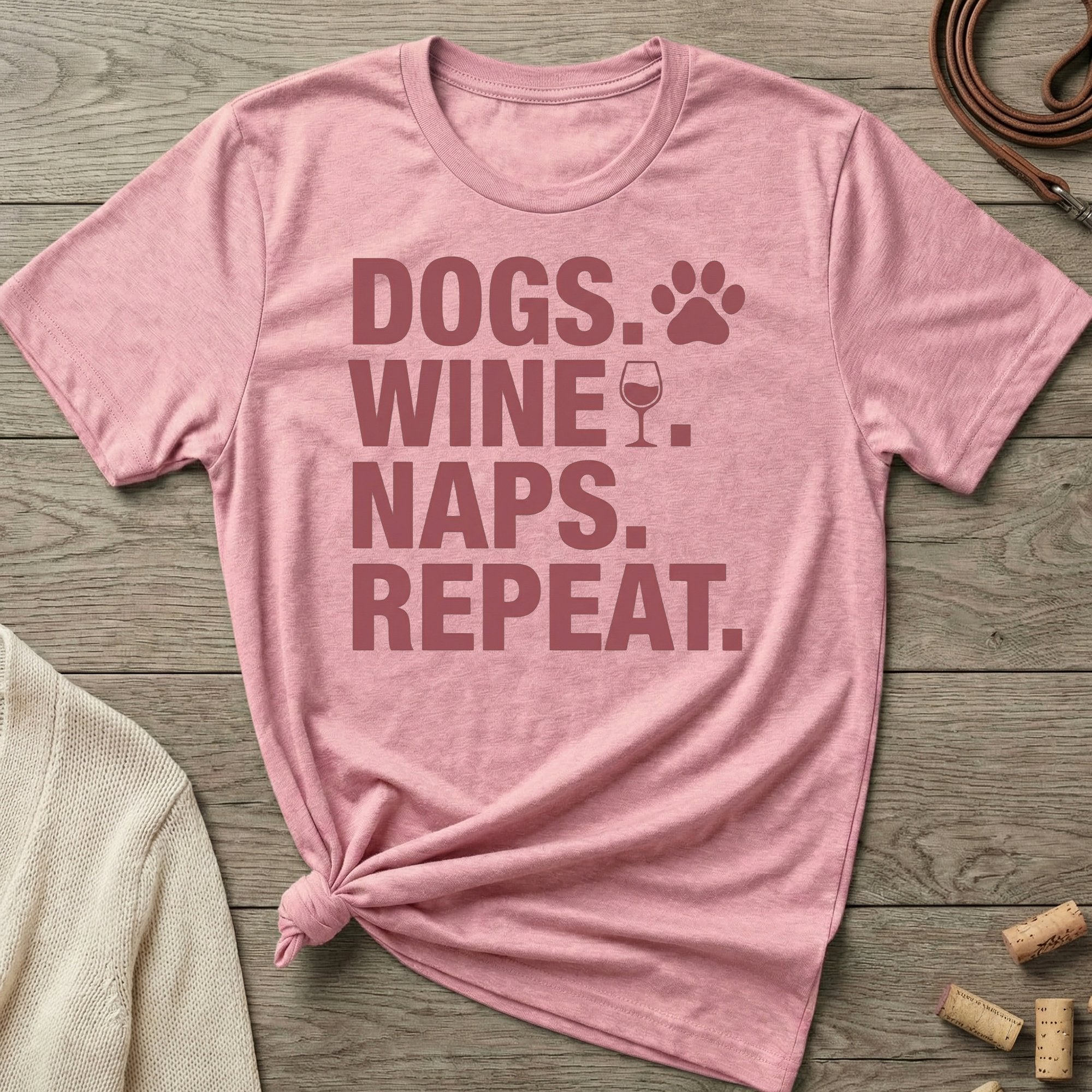 Dogs Wines Naps Repeat - The Nose Knows
