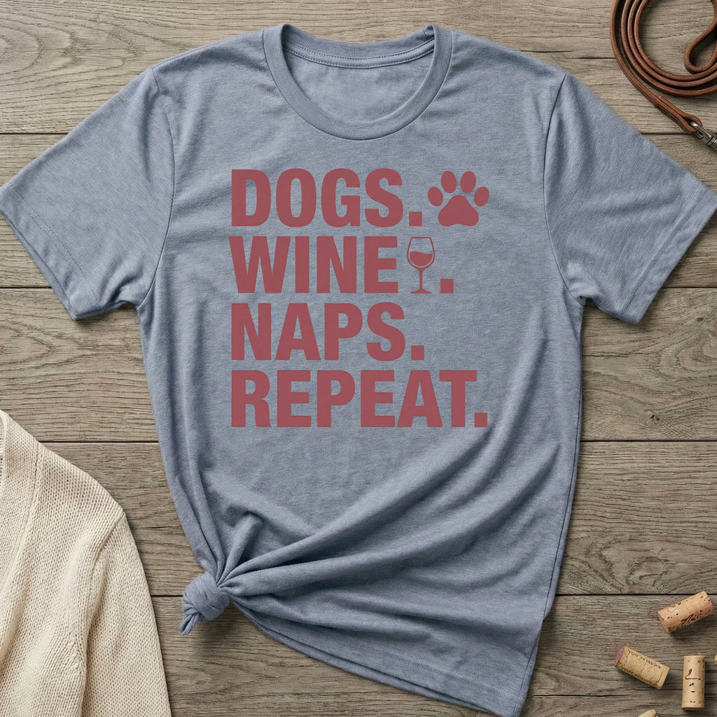 Dogs Wines Naps Repeat - The Nose Knows
