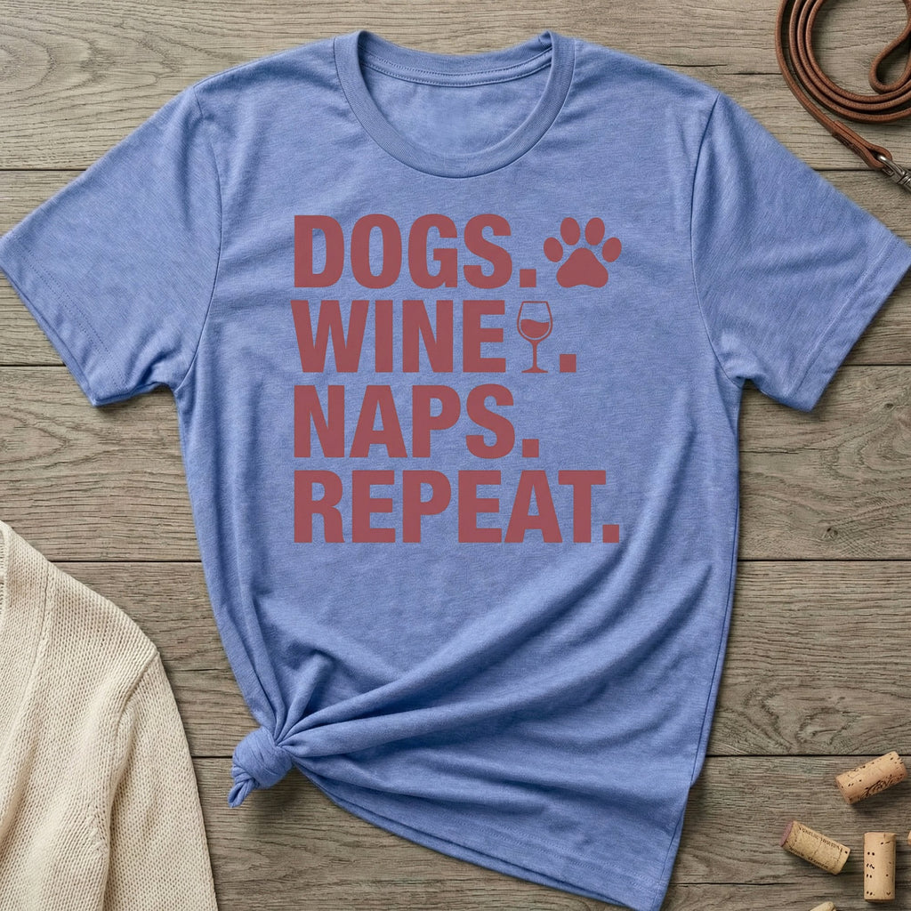 Dogs Wines Naps Repeat - The Nose Knows