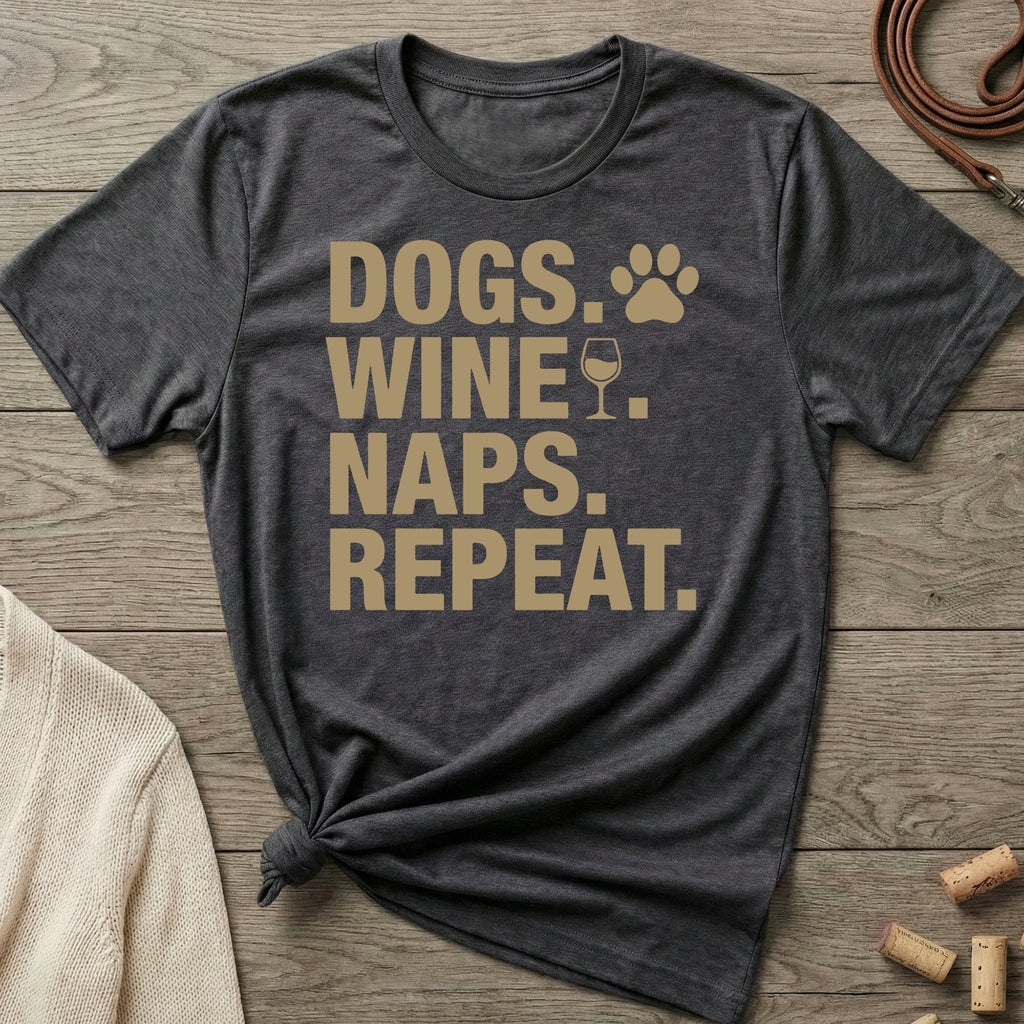Dogs Wines Naps Repeat - The Nose Knows