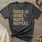 Dogs Wines Naps Repeat - The Nose Knows