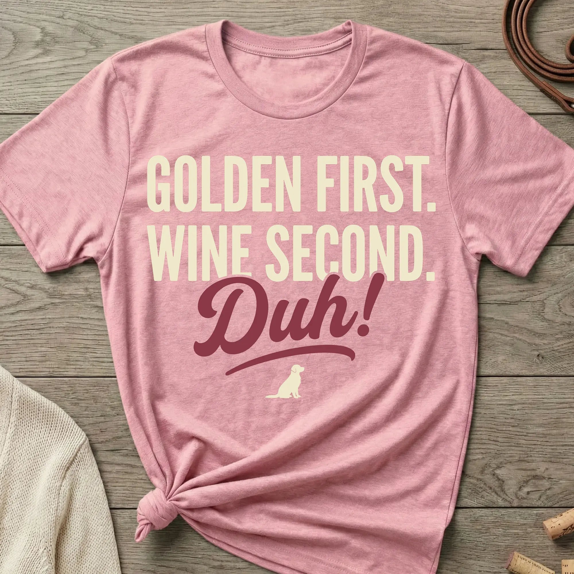 Goldens Wine Duh | Women's Cut - The Nose Knows