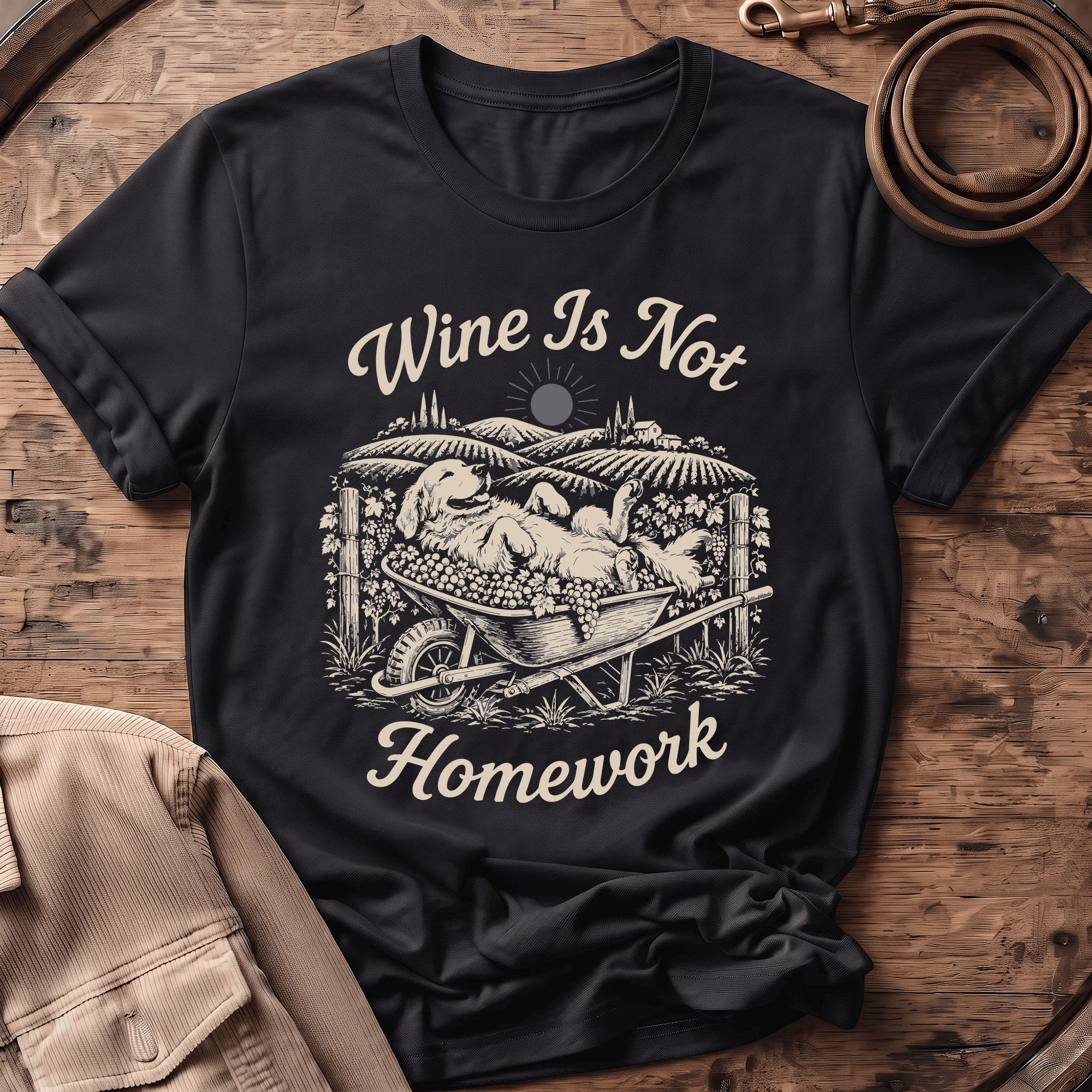 Wine Isn't Homework | Unisex - The Nose Knows