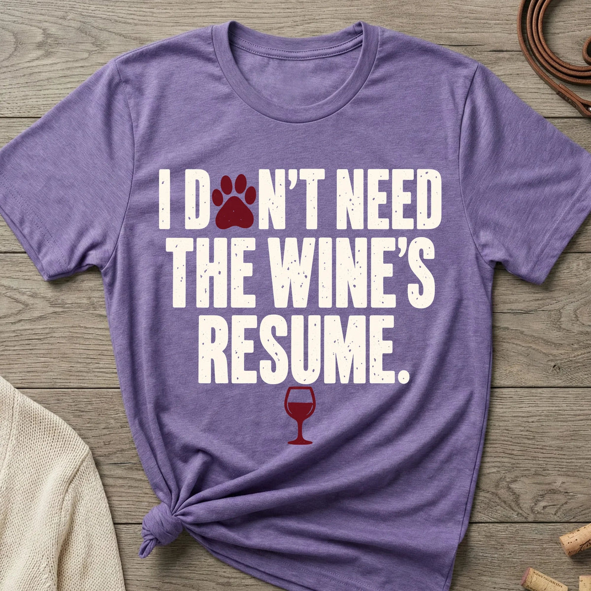 Wine Resume | Women's Cut - The Nose Knows