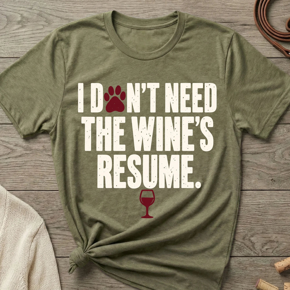 Wine Resume | Women's Cut - The Nose Knows