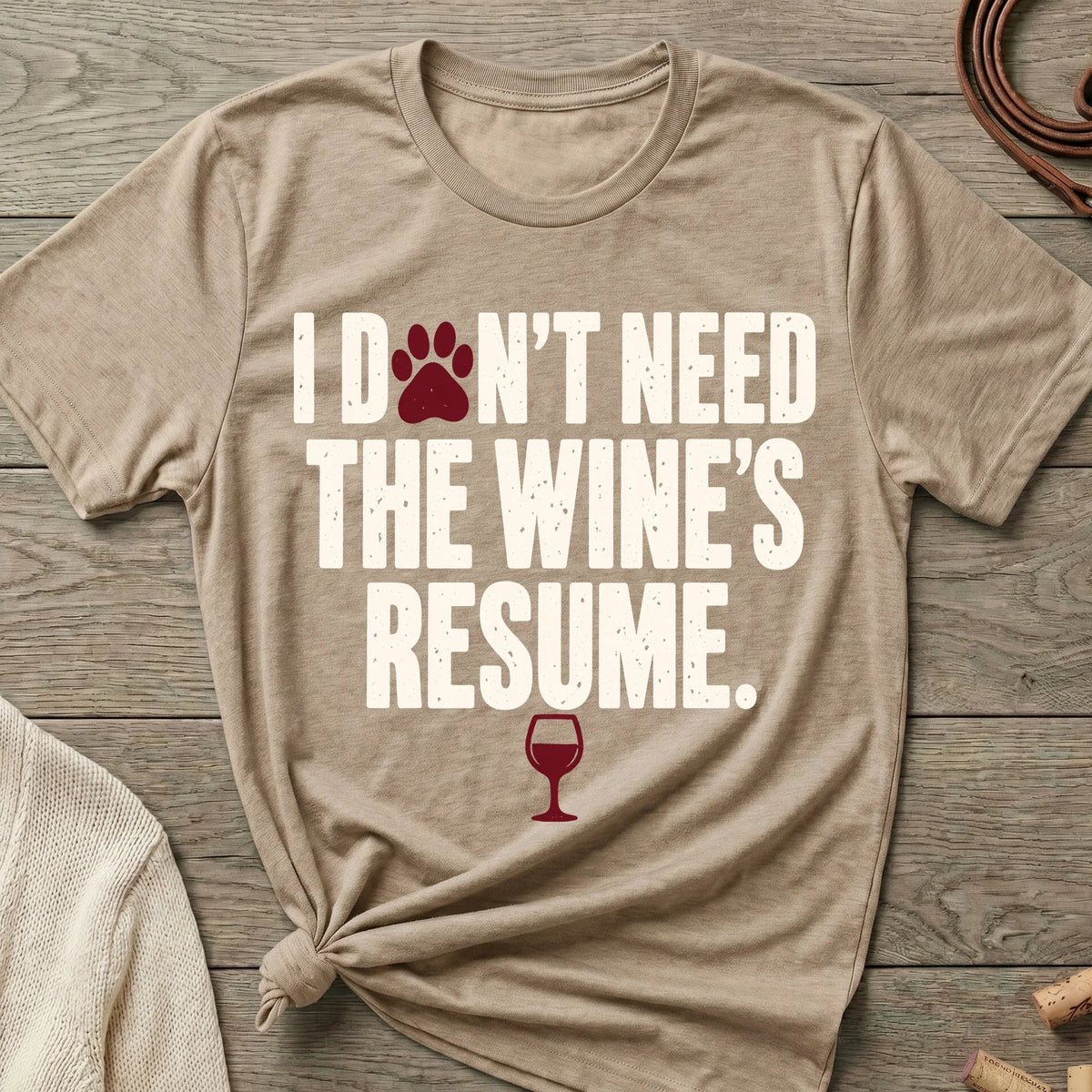 Wine Resume | Women's Cut - The Nose Knows